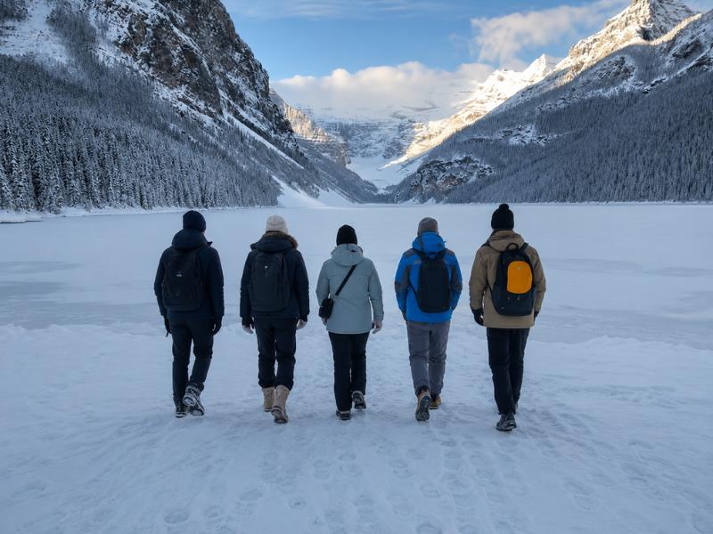The Columbia Icefield Tours team